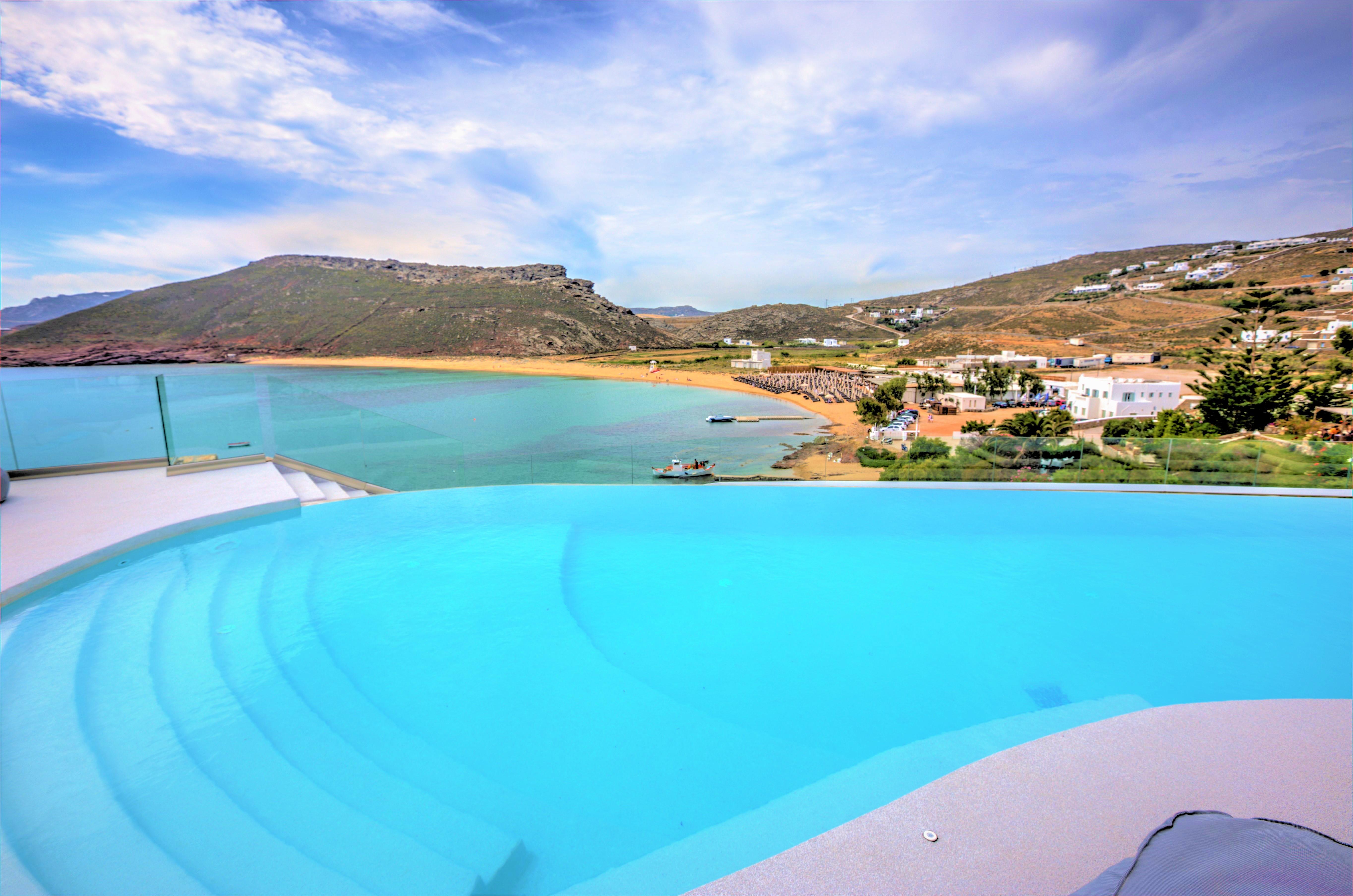 Panormos Village Hotel Bagian luar foto