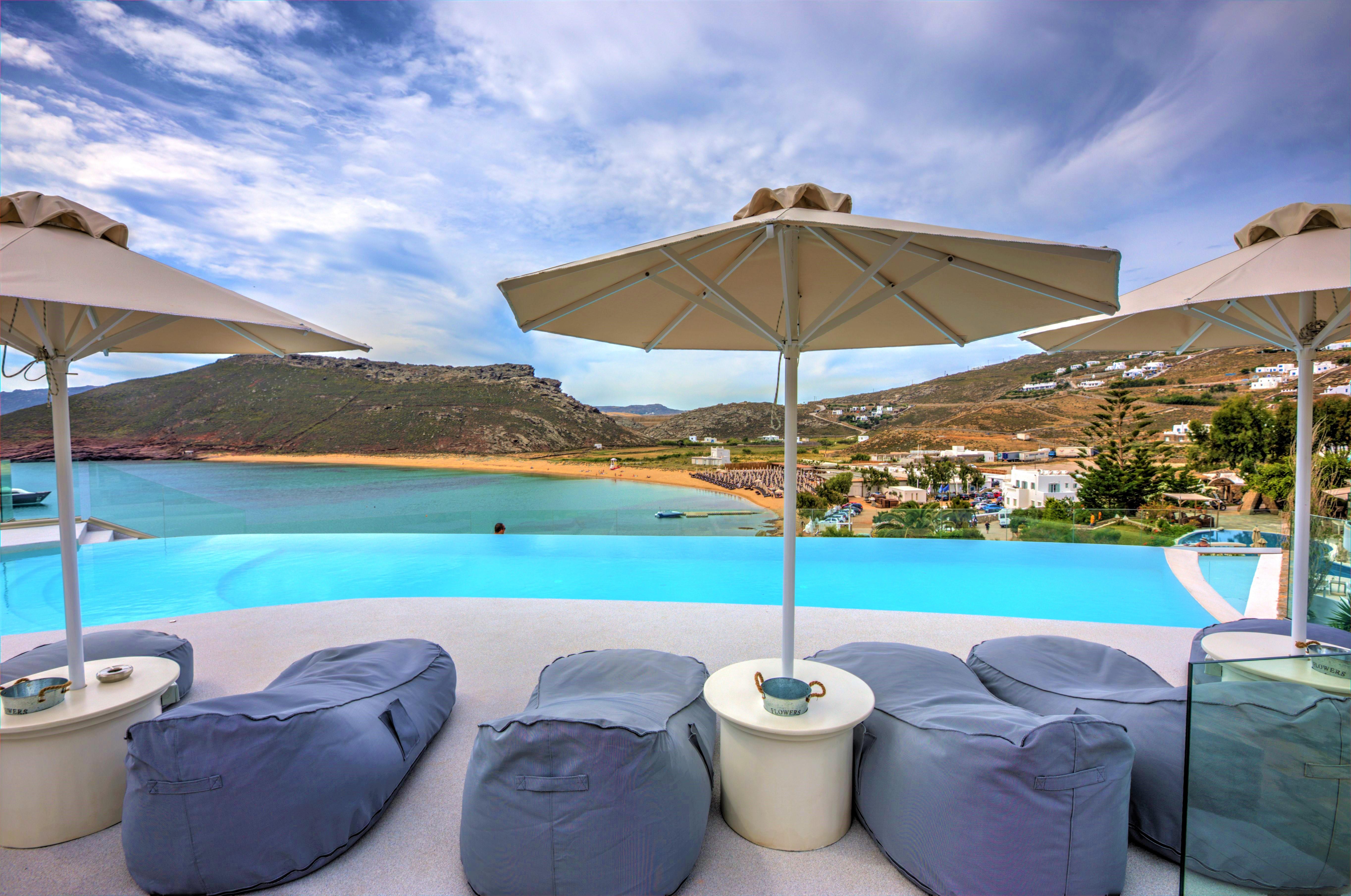 Panormos Village Hotel Bagian luar foto