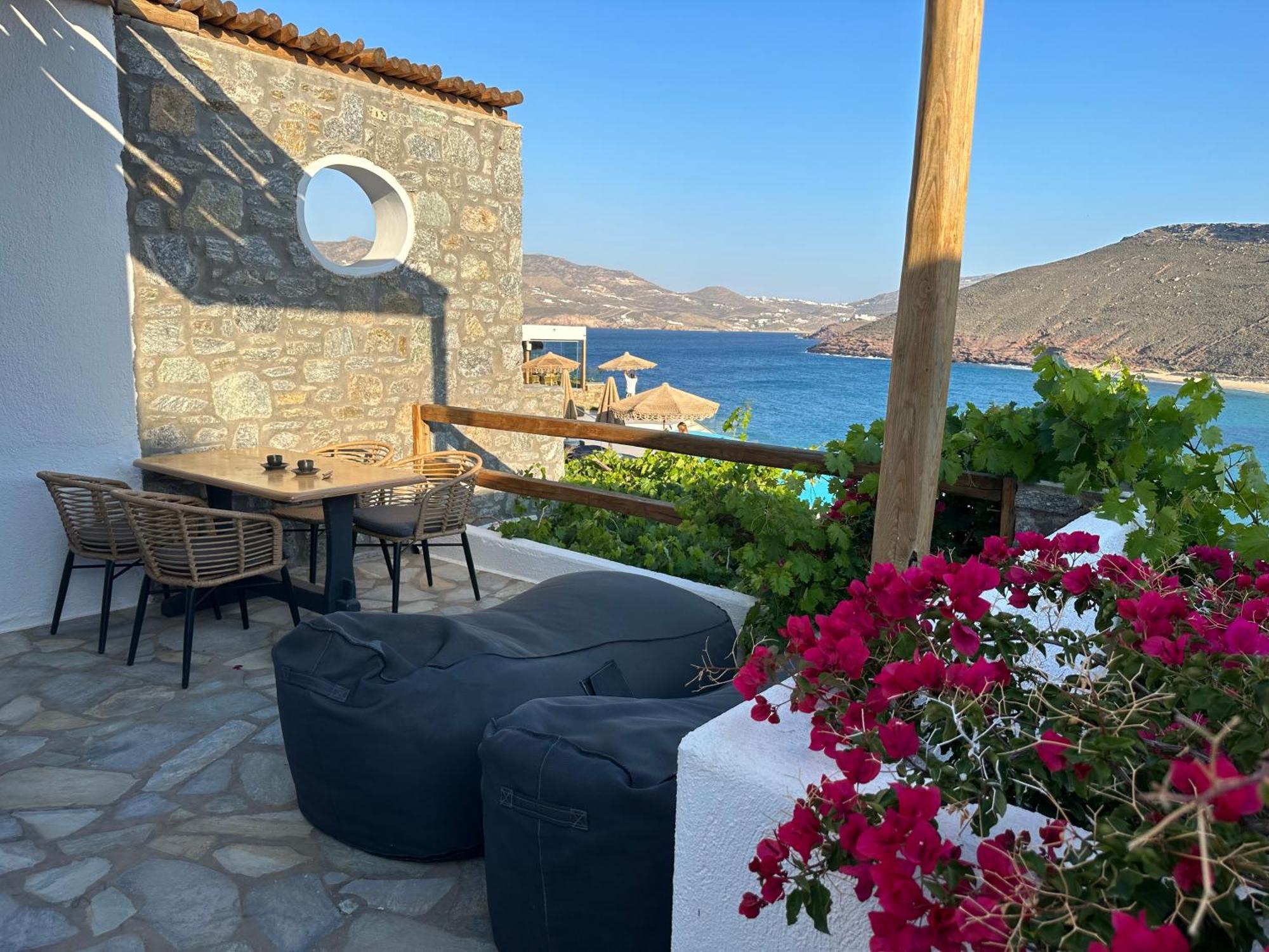 Panormos Village Hotel Bagian luar foto